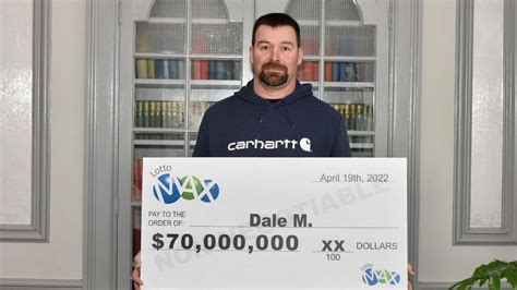 70 million lotto max winner|dale mcewen donation program.